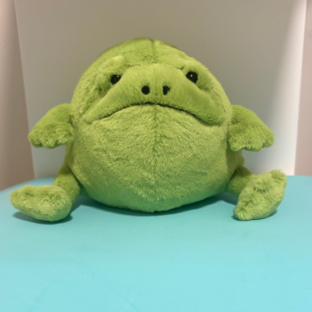 Jellycat Ricky Rain Frog Medium BNWT & JC dustbag, tag protector,Fastship